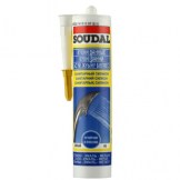Герметик силиконовый санитарный Soudal Profil прозрачный, белый